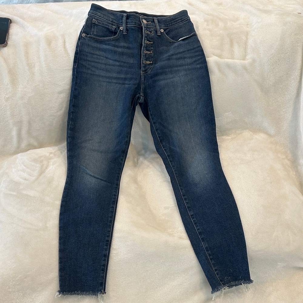 Lucky Brand High Rise Dark Blue Jeans